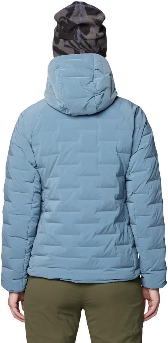 imageMountain Hardwear Womens StretchDown Hoody for Hiking Backpacking Camping and Everyday Wear Insulated and DurableAdriatic Blue Heather