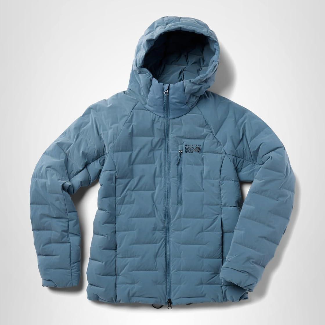 imageMountain Hardwear Womens StretchDown Hoody for Hiking Backpacking Camping and Everyday Wear Insulated and DurableAdriatic Blue Heather