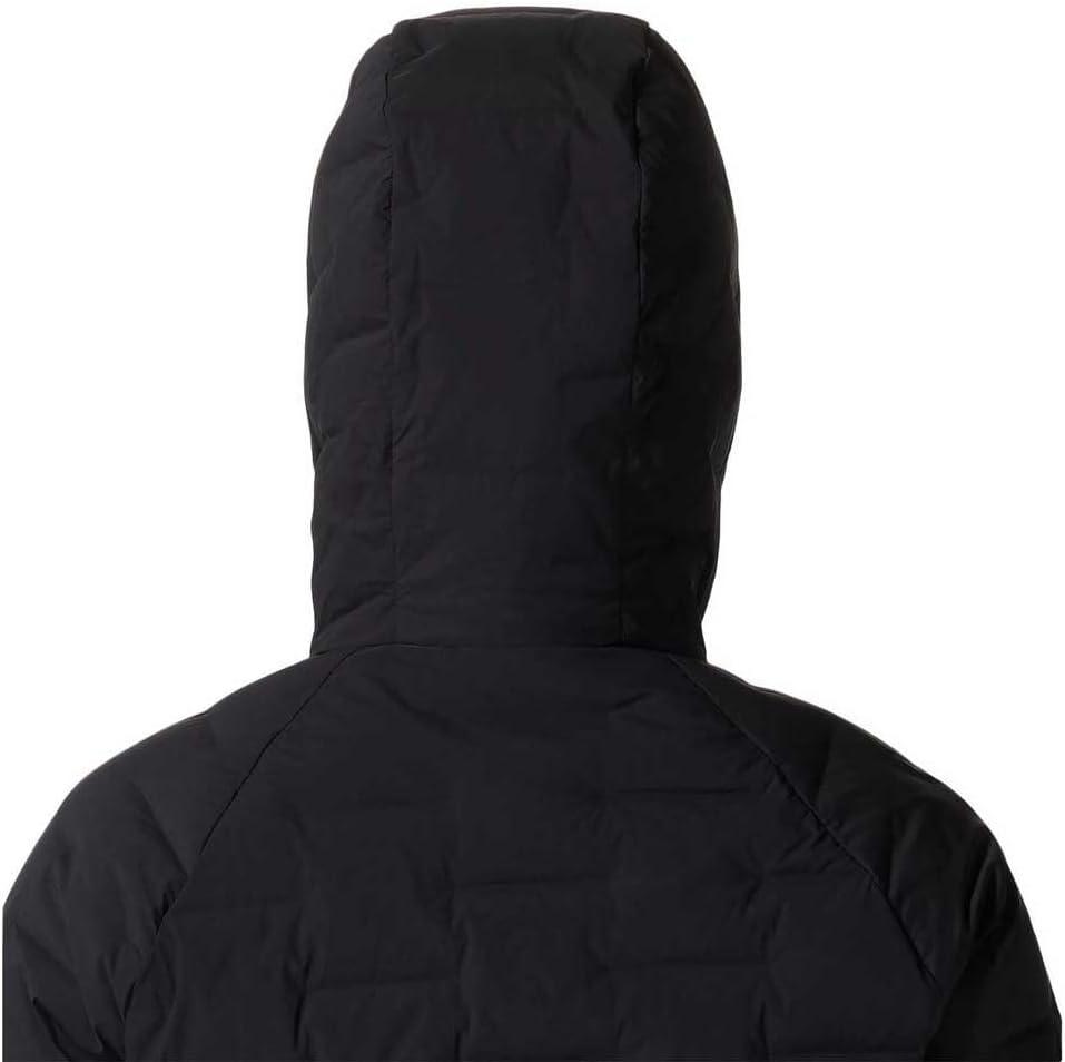 imageMountain Hardwear Womens StretchDown Hoody for Hiking Backpacking Camping and Everyday Wear Insulated and DurableBlack