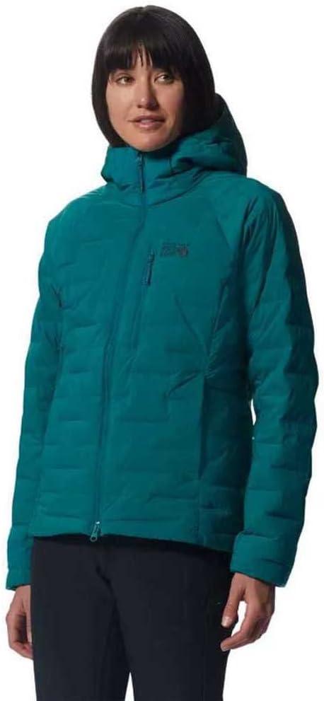 imageMountain Hardwear Womens StretchDown Hoody for Hiking Backpacking Camping and Everyday Wear Insulated and DurableBotanic