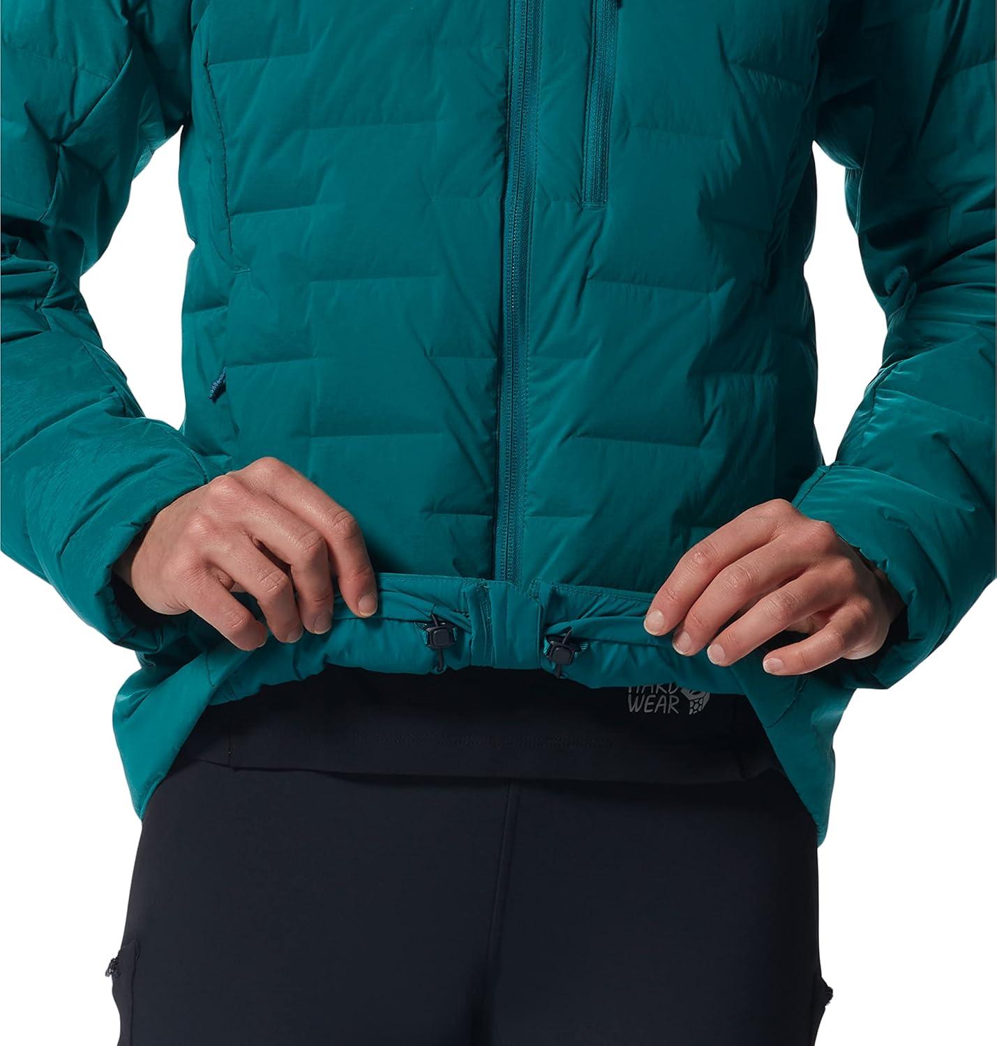 imageMountain Hardwear Womens StretchDown Hoody for Hiking Backpacking Camping and Everyday Wear Insulated and DurableBotanic