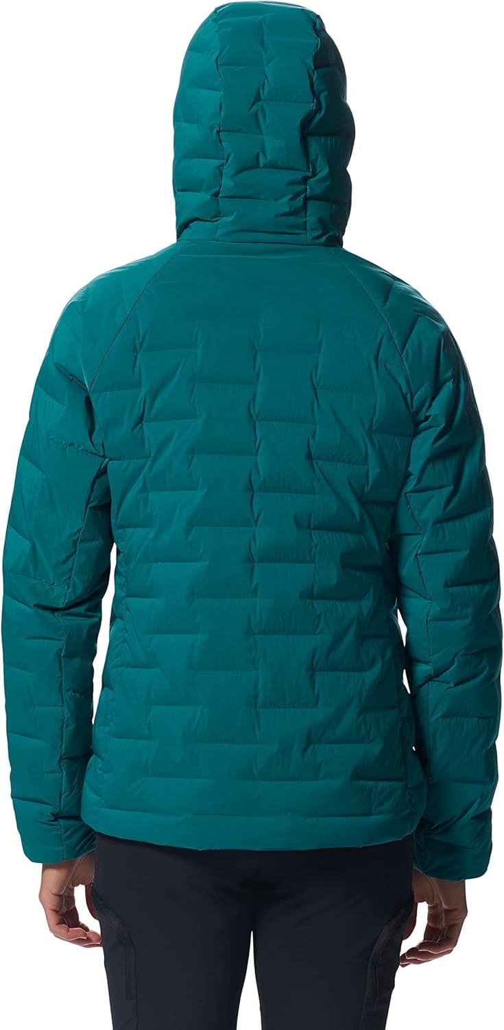 imageMountain Hardwear Womens StretchDown Hoody for Hiking Backpacking Camping and Everyday Wear Insulated and DurableBotanic