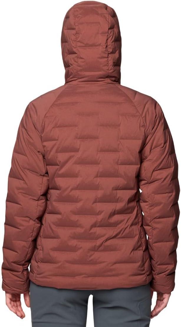 imageMountain Hardwear Womens StretchDown Hoody for Hiking Backpacking Camping and Everyday Wear Insulated and DurableBourbon Brown