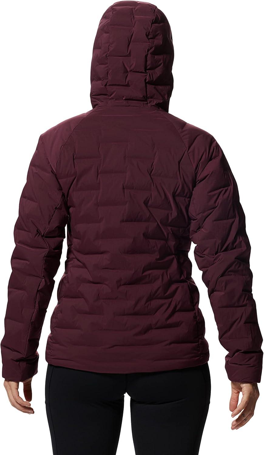 imageMountain Hardwear Womens StretchDown Hoody for Hiking Backpacking Camping and Everyday Wear Insulated and DurableCocoa Red