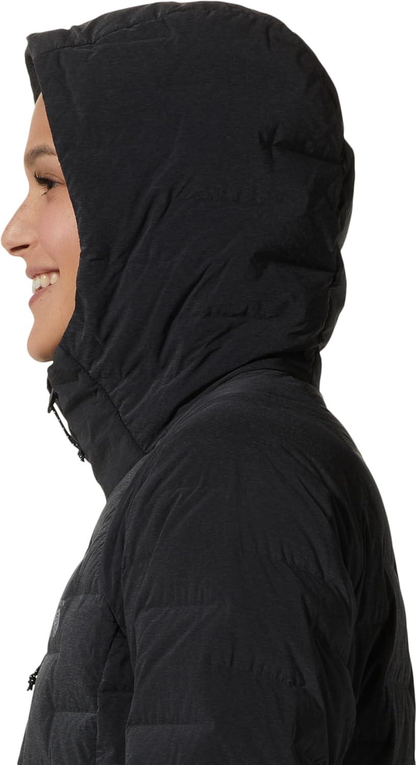 imageMountain Hardwear Womens StretchDown Hoody for Hiking Backpacking Camping and Everyday Wear Insulated and DurableDark Storm Heather