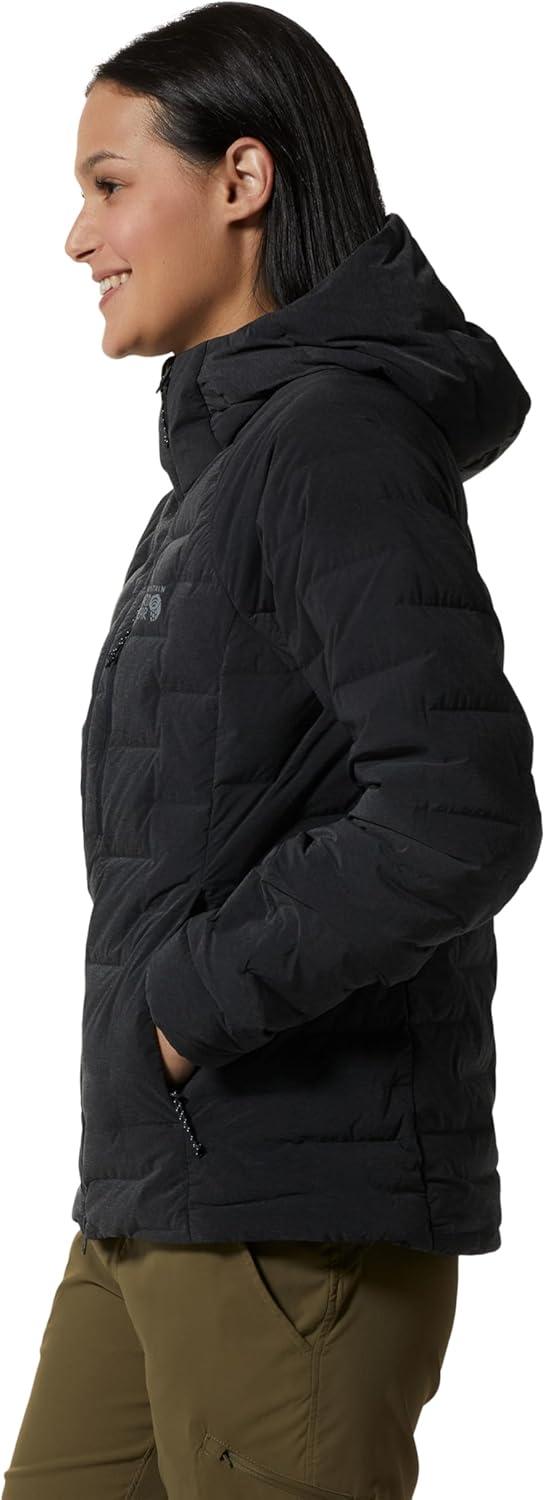 imageMountain Hardwear Womens StretchDown Hoody for Hiking Backpacking Camping and Everyday Wear Insulated and DurableDark Storm Heather