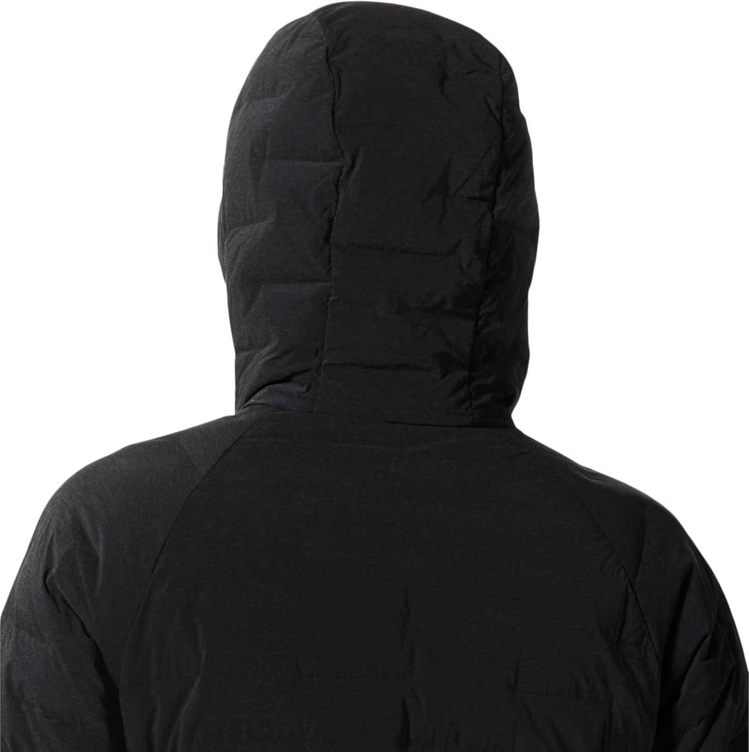 imageMountain Hardwear Womens StretchDown Hoody for Hiking Backpacking Camping and Everyday Wear Insulated and DurableDark Storm Heather