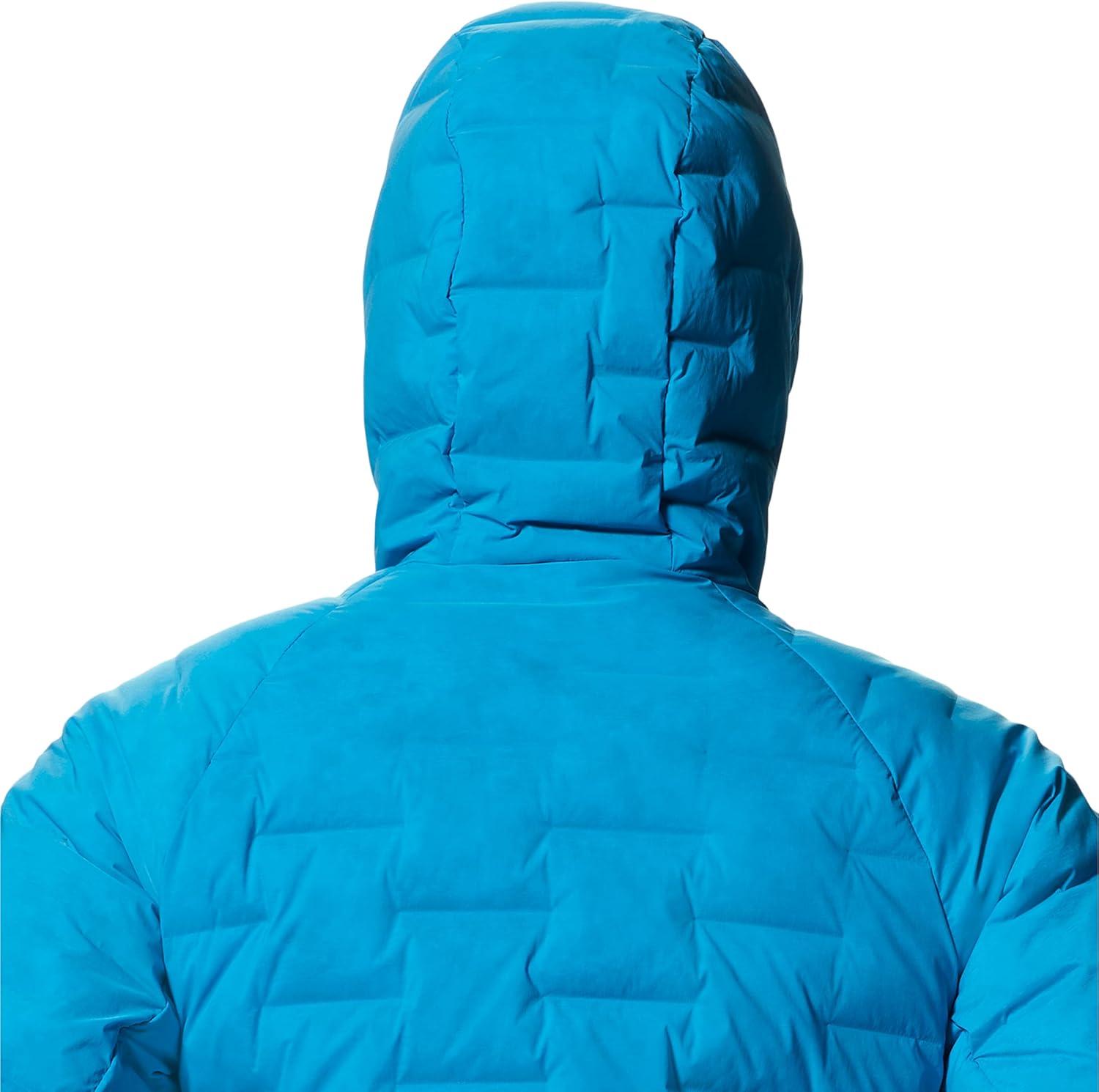 imageMountain Hardwear Womens StretchDown Hoody for Hiking Backpacking Camping and Everyday Wear Insulated and DurableElectric Sky