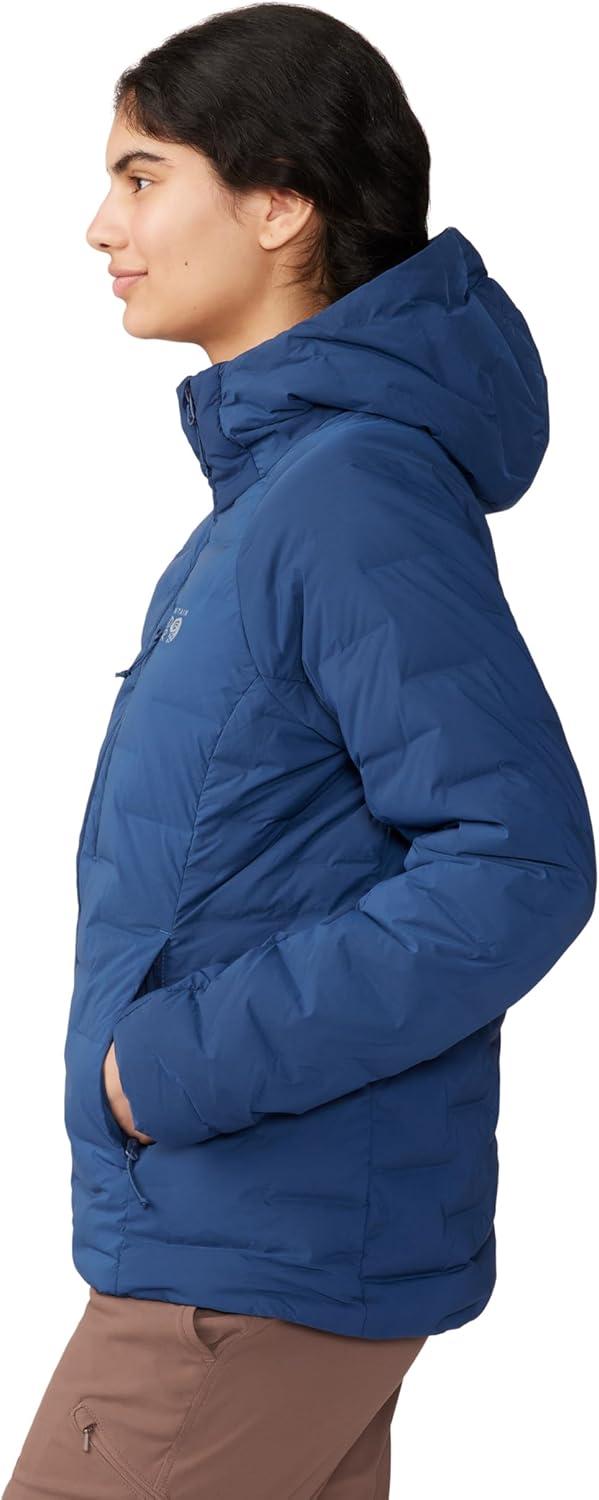 imageMountain Hardwear Womens StretchDown Hoody for Hiking Backpacking Camping and Everyday Wear Insulated and DurableOuter Dark New 2024