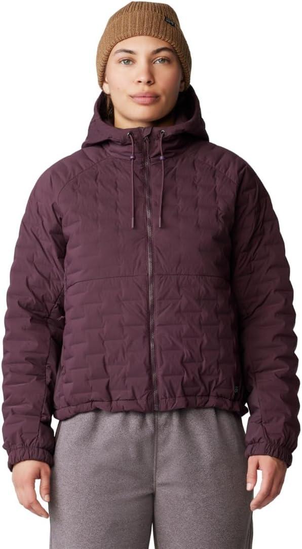 imageMountain Hardwear Womens StretchDown Light Full Zip HoodyBlackberry
