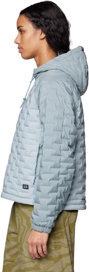 imageMountain Hardwear Womens StretchDown Light Full Zip HoodyIce Shadow Blue Sage