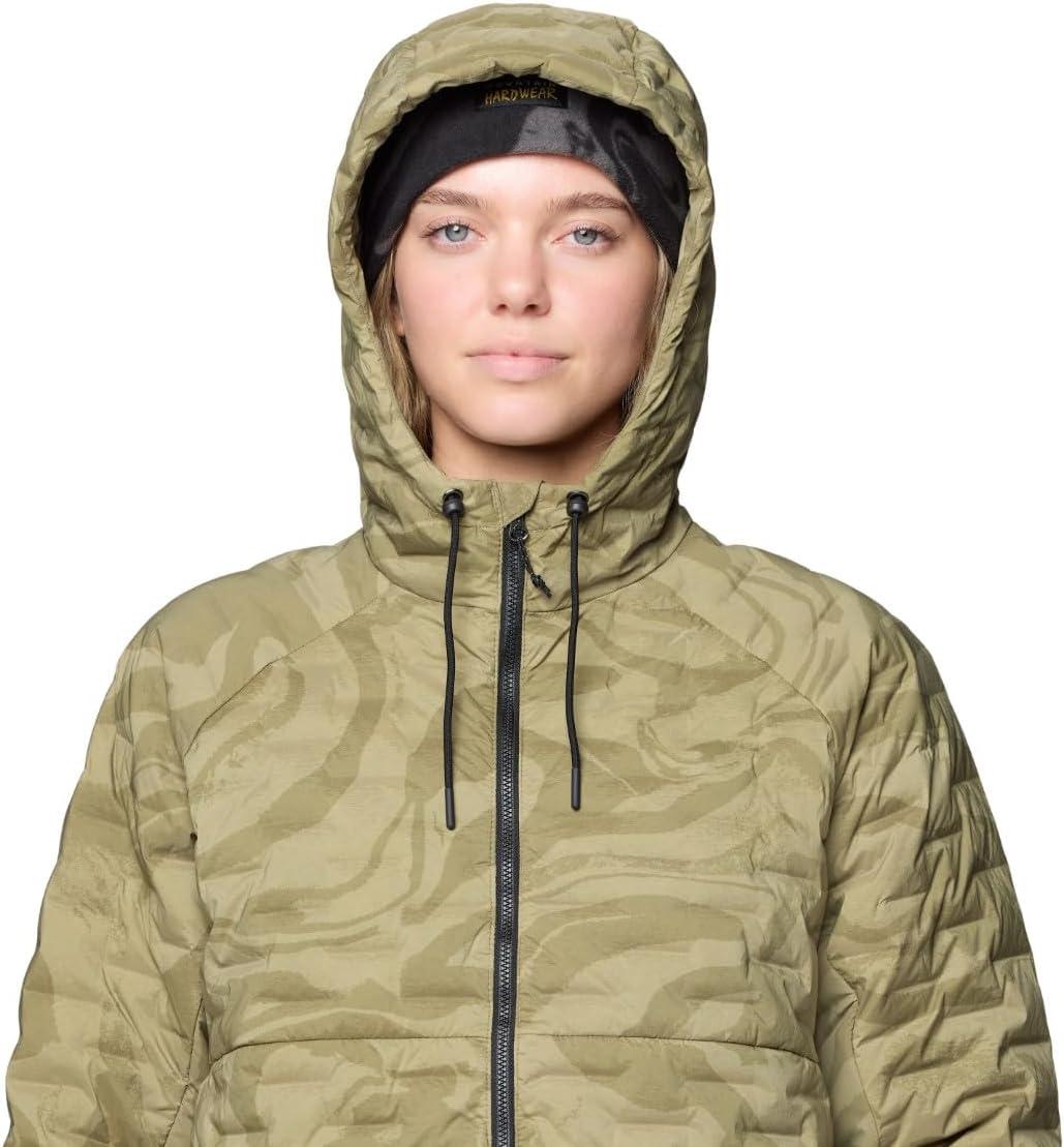 imageMountain Hardwear Womens StretchDown Light Full Zip HoodyLandslide Rockstrata
