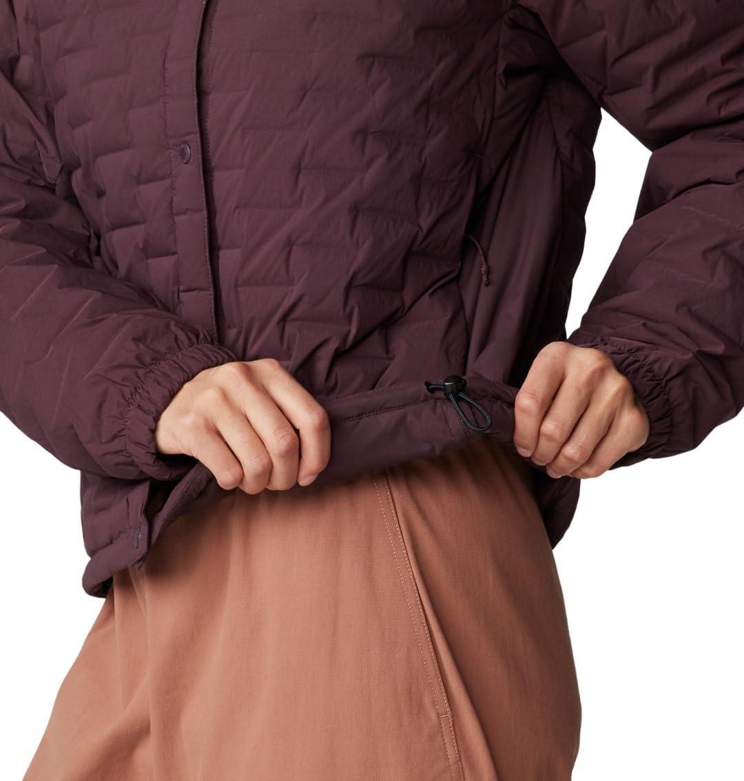 imageMountain Hardwear Womens StretchDown Light Snap JacketBlackberry