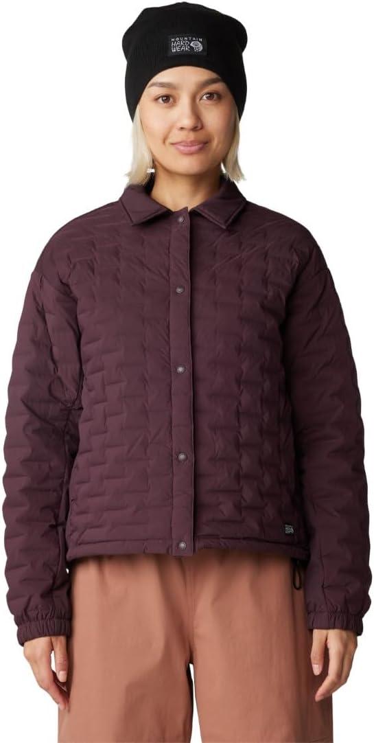 imageMountain Hardwear Womens StretchDown Light Snap JacketBlackberry