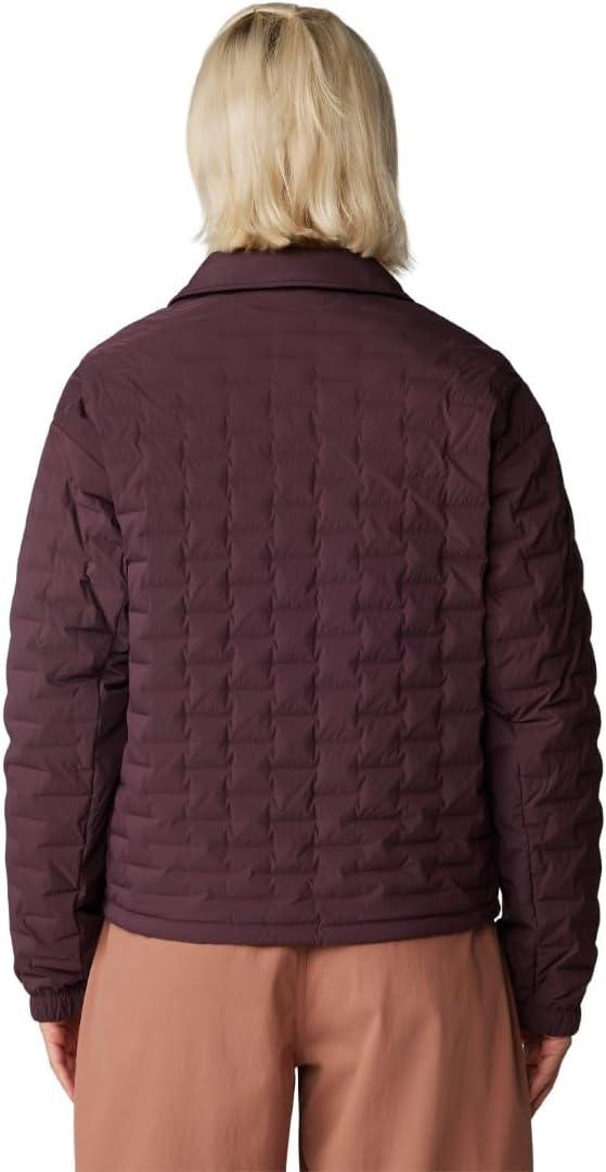 imageMountain Hardwear Womens StretchDown Light Snap JacketBlackberry