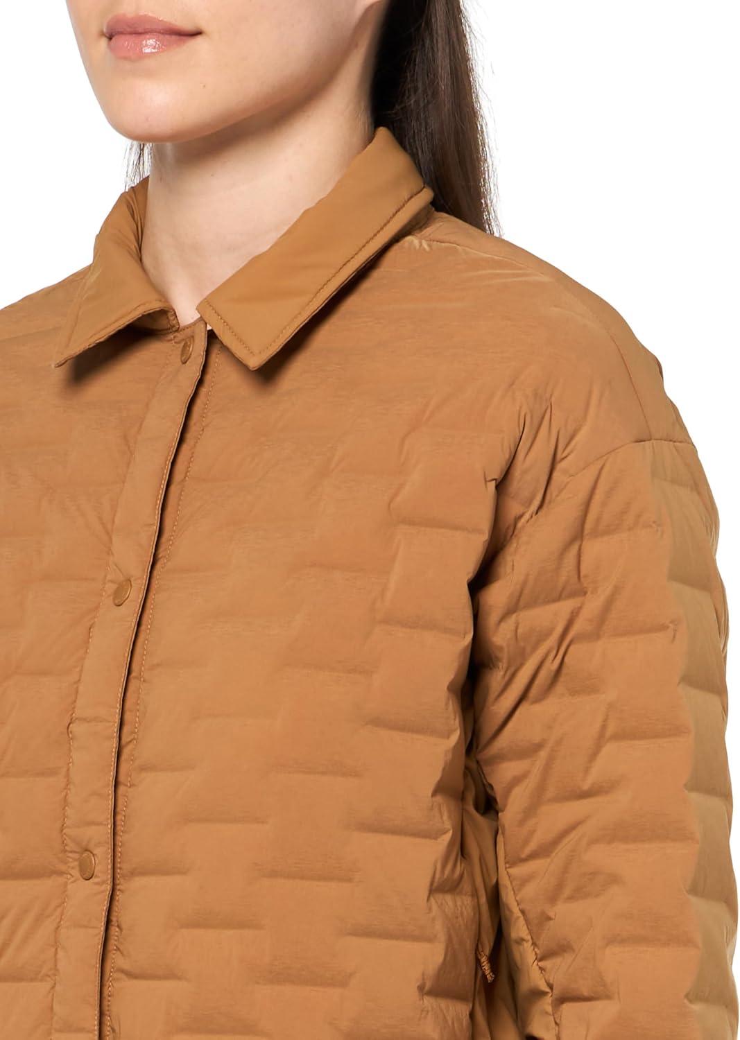 imageMountain Hardwear Womens StretchDown Light Snap JacketCopper Clay