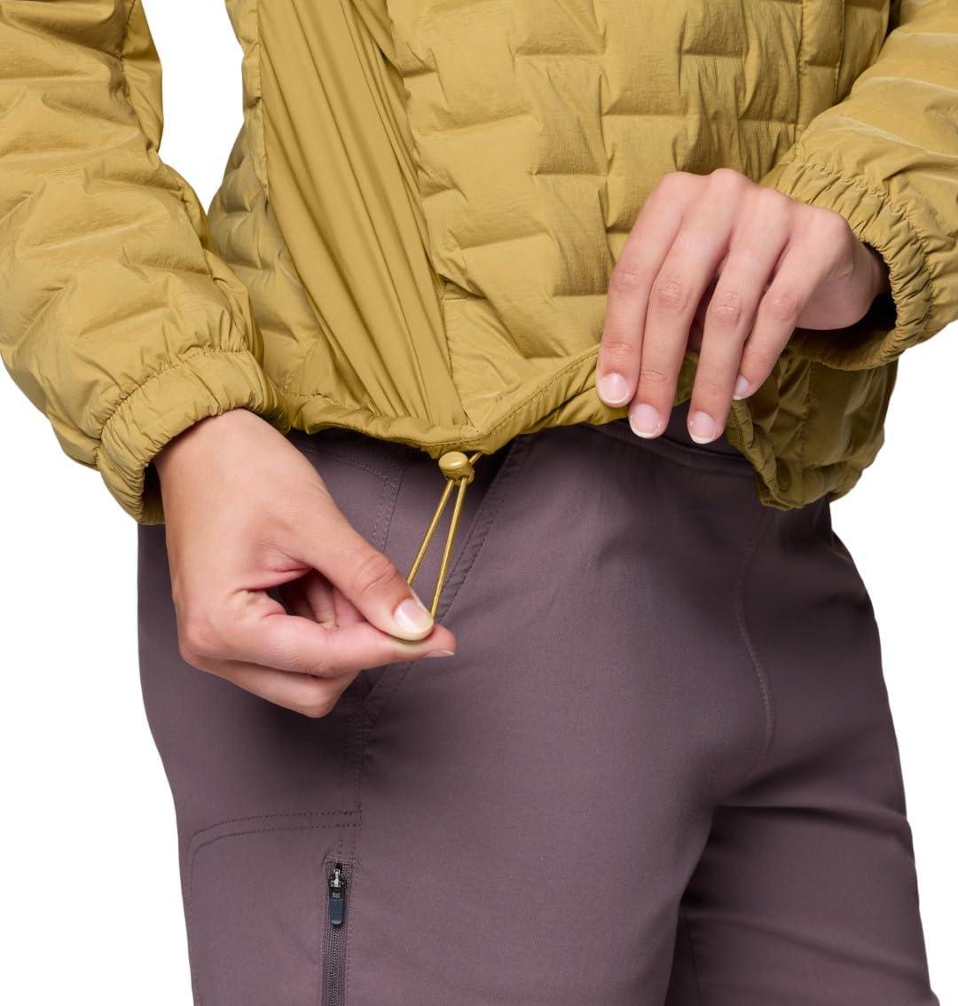 imageMountain Hardwear Womens StretchDown Light Snap JacketGrassland