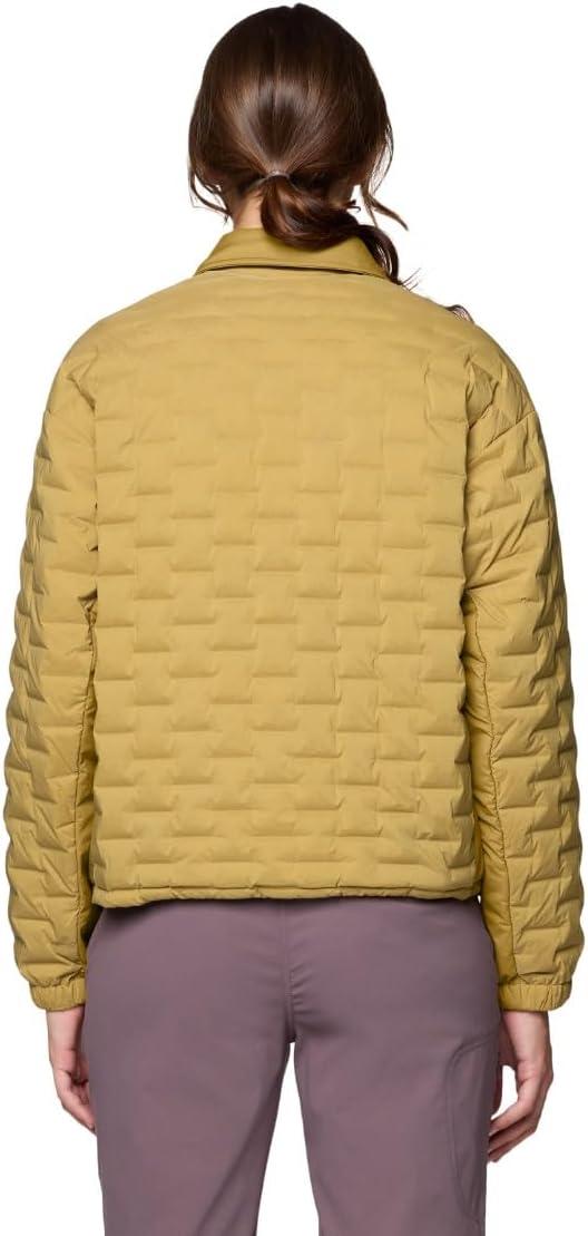imageMountain Hardwear Womens StretchDown Light Snap JacketGrassland