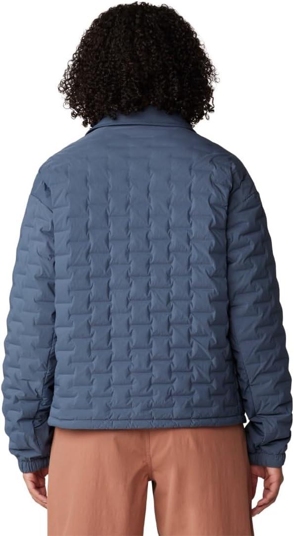 imageMountain Hardwear Womens StretchDown Light Snap JacketMoon Blue