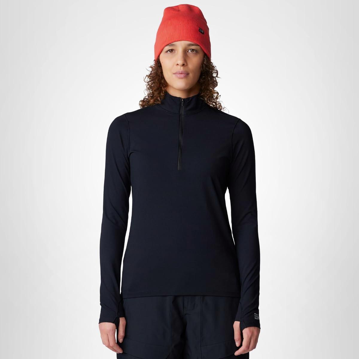 imageMountain Hardwear womens Butter Up Half ZipBlack