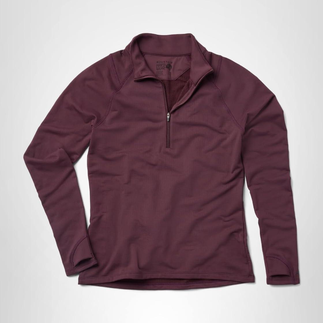 imageMountain Hardwear womens Crater Lake Heavyweight Half ZipBlackberry