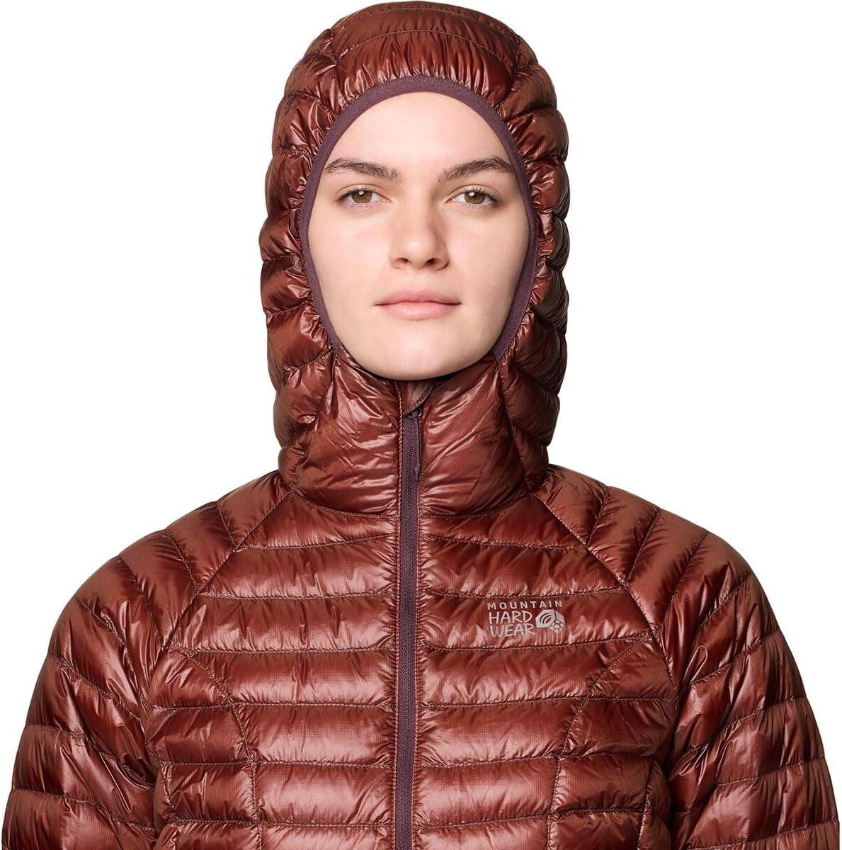 imageMountain Hardwear womens Ghost Whisperer HoodyBourbon BrownBlackberry