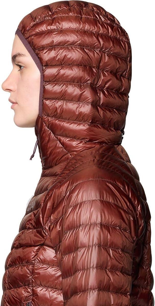 imageMountain Hardwear womens Ghost Whisperer HoodyBourbon BrownBlackberry