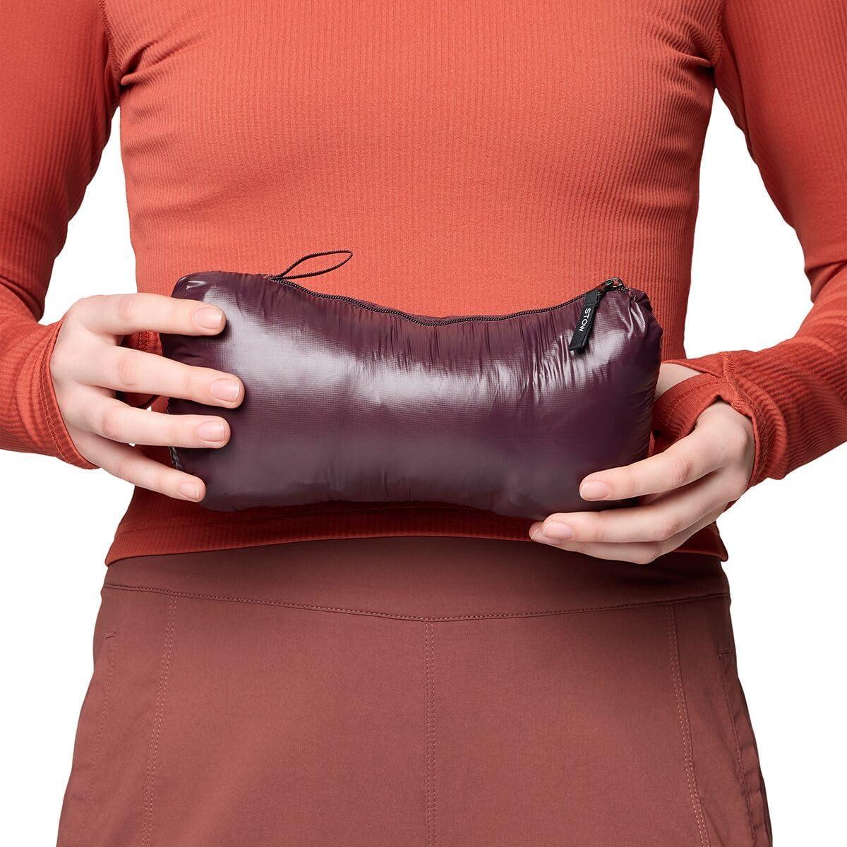 imageMountain Hardwear womens Ghost Whisperer HoodyBourbon BrownBlackberry