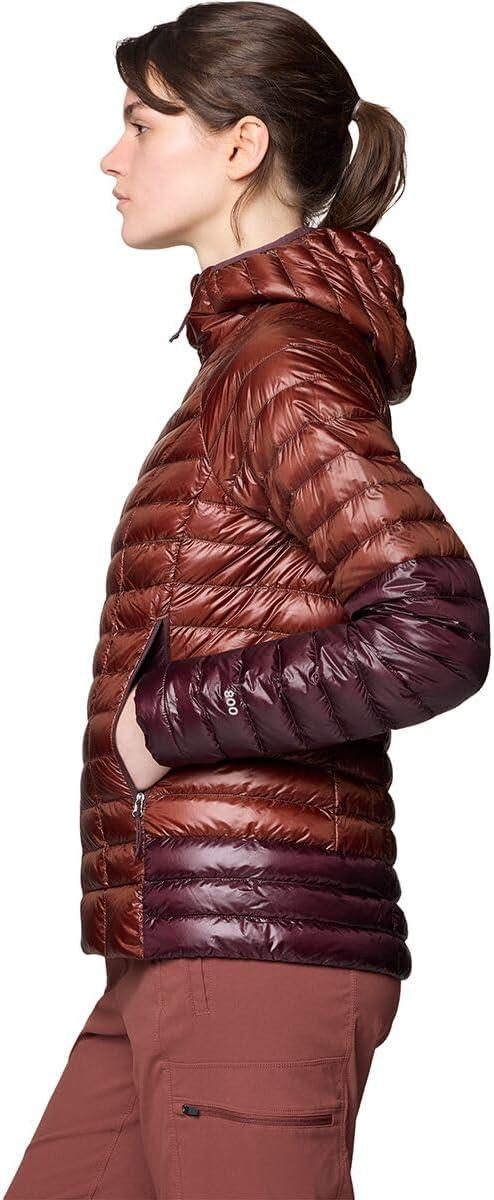 imageMountain Hardwear womens Ghost Whisperer HoodyBourbon BrownBlackberry