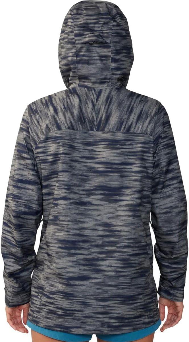 imageMountain Hardwear womens Stretch Ozonic JacketDark Zinc Frequency Print
