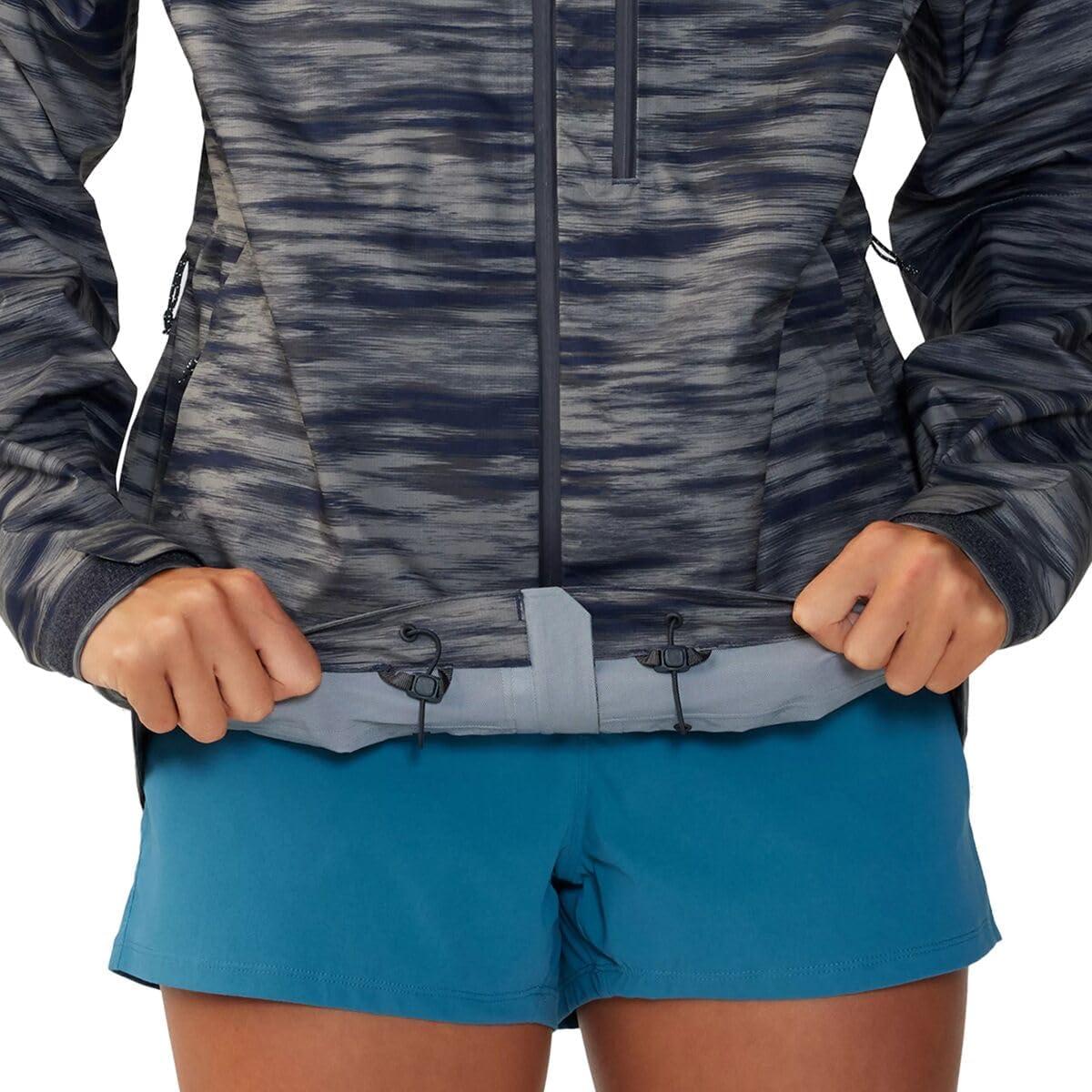 imageMountain Hardwear womens Stretch Ozonic JacketDark Zinc Frequency Print