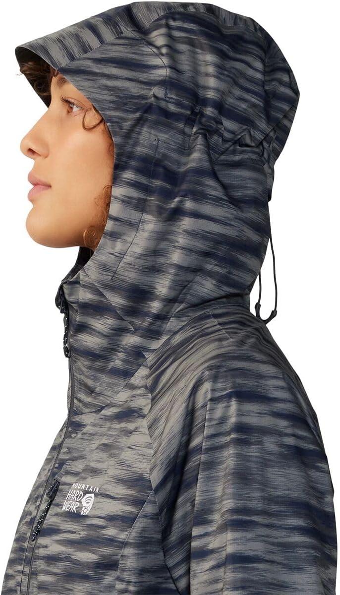 imageMountain Hardwear womens Stretch Ozonic JacketDark Zinc Frequency Print
