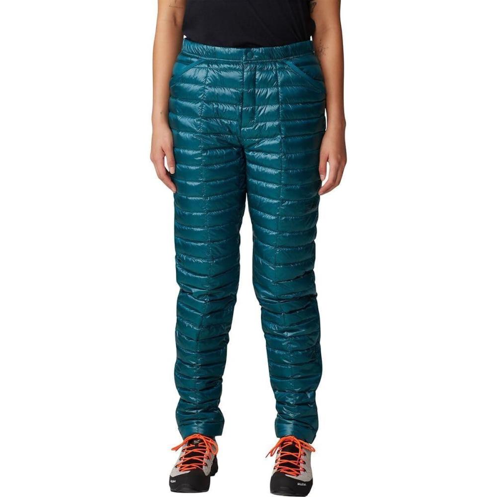 imageMountain Hardwear Womens Ghost Whisperer Pant Perfect Pants for Outdoor Adventures with Maximum Loft and WarmthJack Pine New 2024