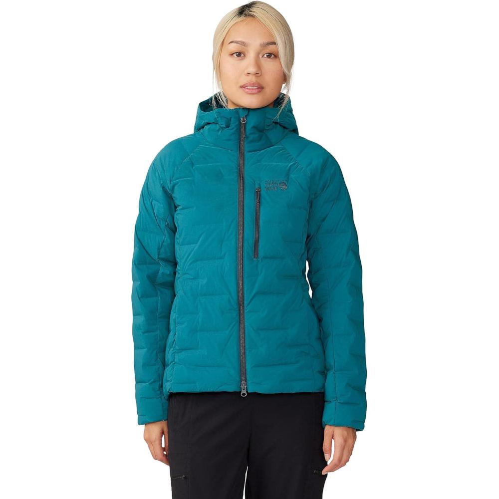imageMountain Hardwear Womens StretchDown Hoody for Hiking Backpacking Camping and Everyday Wear  Insulated and DurableJack Pine