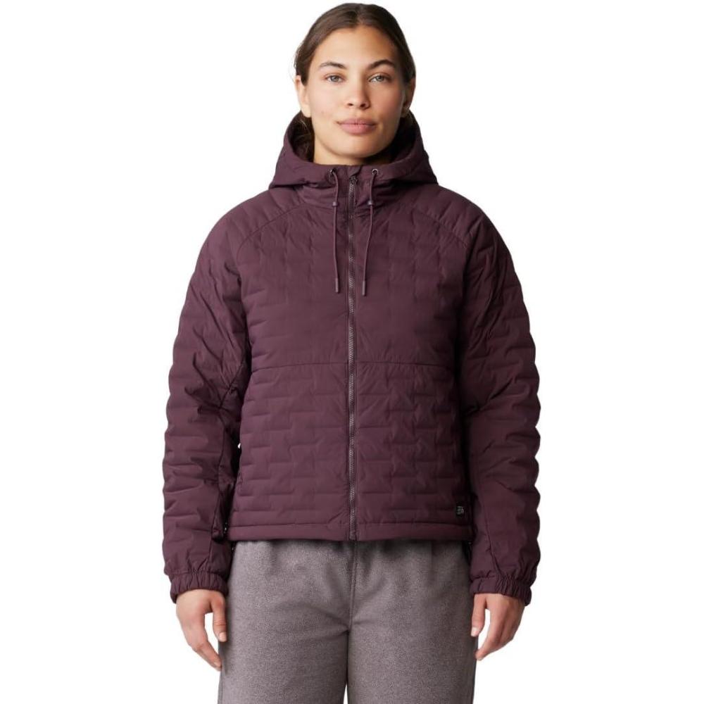 imageMountain Hardwear Womens StretchDown Light Full Zip HoodyBlackberry