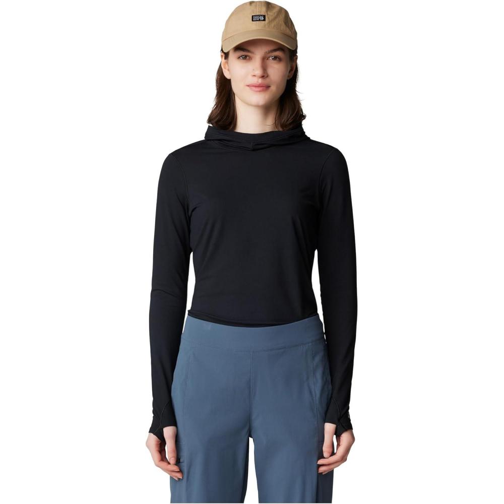 imageMountain Hardwear womens Butter Up Long Sleeve HoodyBlack