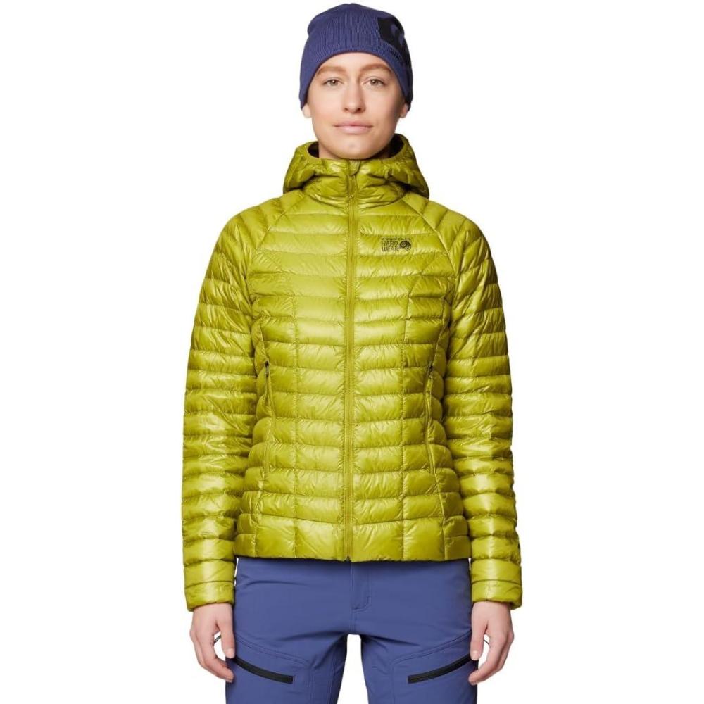 imageMountain Hardwear womens Ghost Whisperer HoodyPython Green