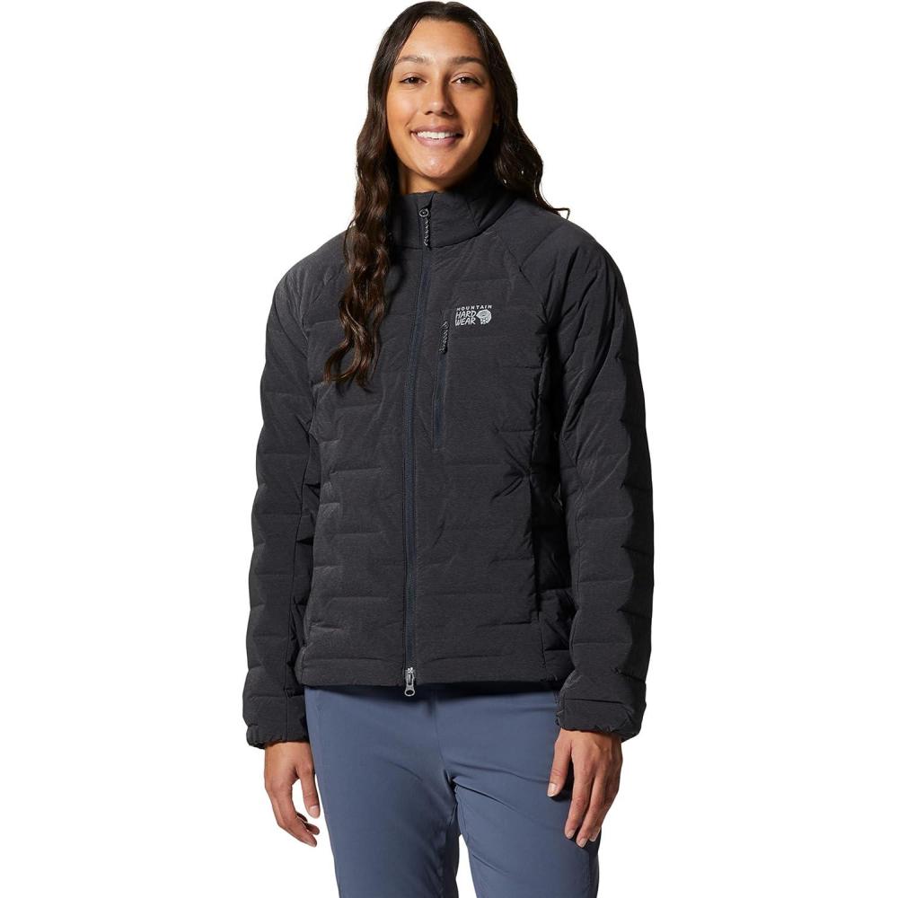 imageMountain Hardwear womens Stretchdown Highhip JacketDark Storm Heather