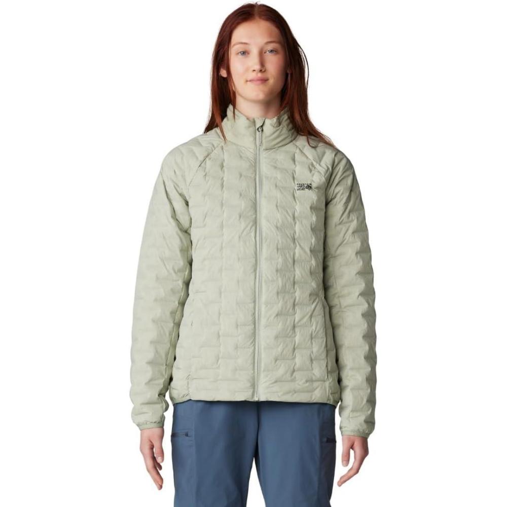 imageMountain Hardwear womens Stretchdown Light JacketWhite Sage  New 2024