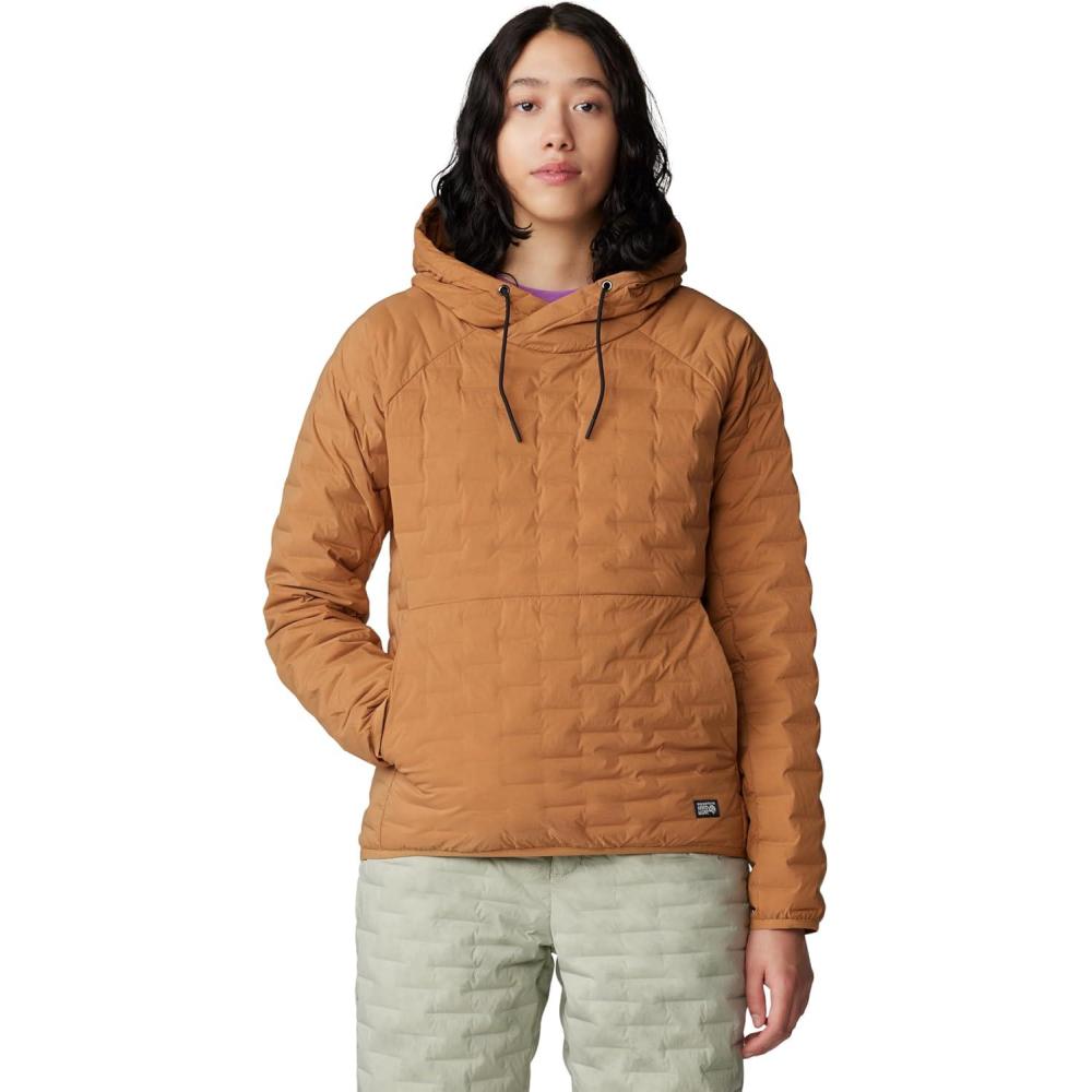 imageMountain Hardwear womens Stretchdown Light Pullover HoodyCopper Clay