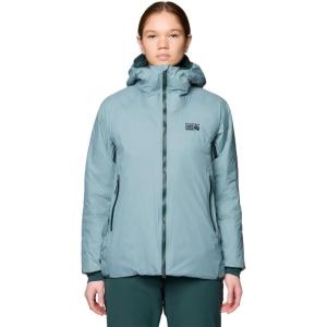 Mountain Hardwear Women’s Standard Storm Whisperer Insulated Jacket(Blue Sage)