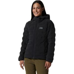 Mountain Hardwear Women’s StretchDown Hoody for Hiking, Backpacking, Camping, and Everyday Wear | Insulated and Durable(Dark Storm Heather – New 2024)