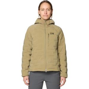 Mountain Hardwear Women’s StretchDown Hoody for Hiking, Backpacking, Camping, and Everyday Wear | Insulated and Durable(Landslide Heather)