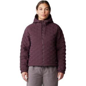Mountain Hardwear Women’s StretchDown Light Full Zip Hoody(Blackberry)