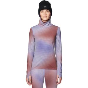 Mountain Hardwear womens Butter Up Long Sleeve Hoody(Avid Multi Ombre Print)