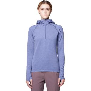 Mountain Hardwear womens Crater Lake Heavyweight Half Zip Hoody(Lapis Dusk  Avid)