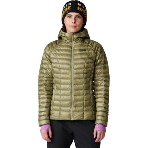 Mountain Hardwear womens Ghost Whisperer Hoody(Mantis Green – New 2024)