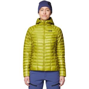 Mountain Hardwear womens Ghost Whisperer Hoody(Python Green)