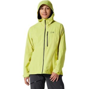 Mountain Hardwear womens Stretch Ozonic Jacket(Light Sun)