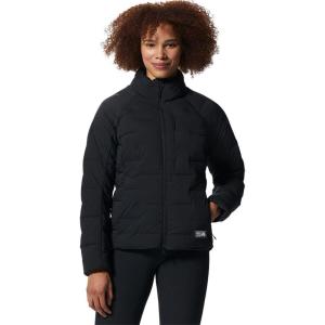 Mountain Hardwear womens Stretchdown High-hip Jacket(Black – New 2024)